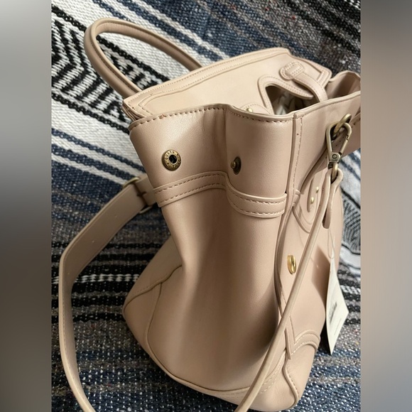 NWT Moda Luxe blush cream purse from Böhme. Dual straps. - Picture 5 of 9